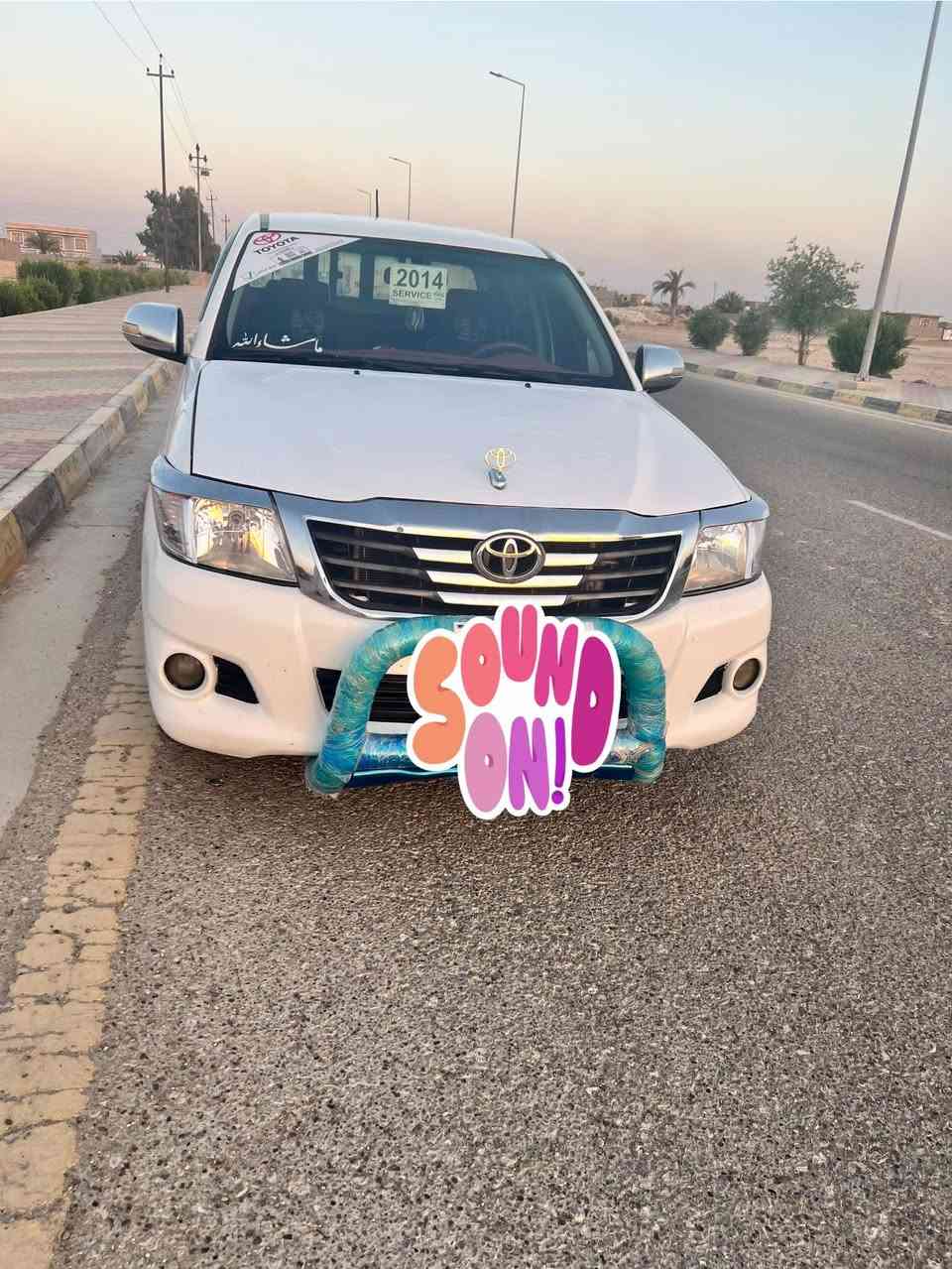 2014بيها جاملق وبنيد بدون داخل كير محرك شرط رقم صلاح دين اصفر ظباره ظايعه صاحبها موجود سياره اي نقص مابيها ***********
