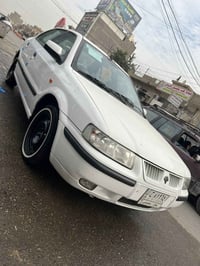 سمند موديل 11 السلام عليكم سياره  بيها صبغ باب لصدر ولوراها فقط لباقي ...