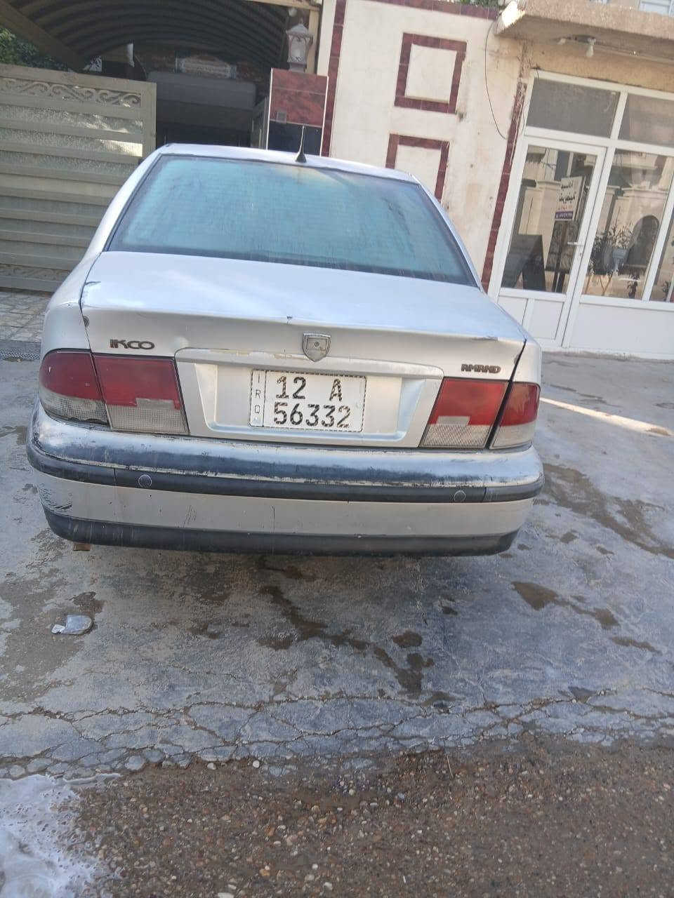 السلام عليكم بيع مستعجل سمند 2012 الرقم دولي مشروع وطني تحويل ثاني يوم سنويه 2030 كير مكينه كامري بكاجو كهربائيات شغاله سيارة يرادلهة ترتيب السعر ٣٠  وبيه مجال للطيبين مكاني ديالى تقاطع القدس  ***********
