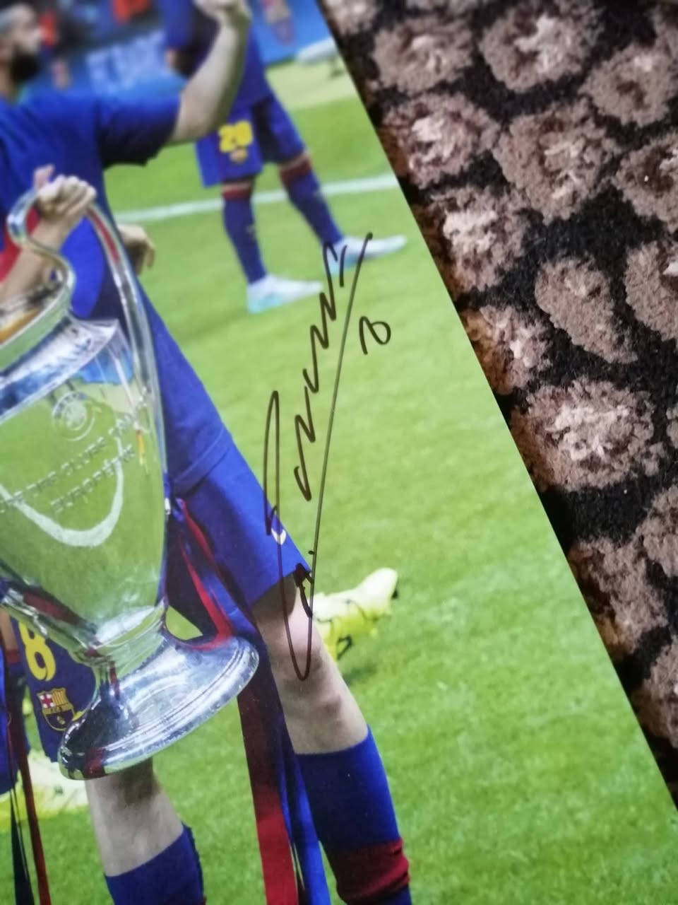 السلام عليكم
صورة موقعة من اندريس انيستا
بتوقيع اللاعب من الموقع الرسمي
فزت بيهة من موقع
Copafantasy
الصورة مستلميهة من موقع
Icons. Com الرسمي مختص بمقتنيات رياضية عالميه


**إذا كنت صاحب هذا الإعلان وتريد حذفه لأي سبب، رجاءا أرسل رسالة إلى الدعم الفني**