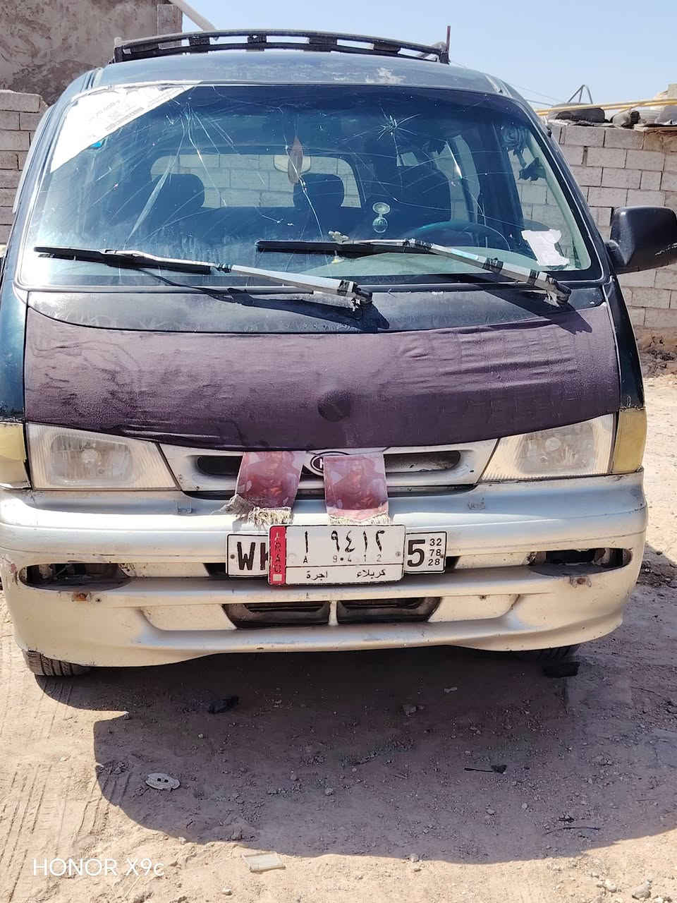 السلام عليكم بريجو للبيع موديل 96 فان عنوان النجف ماكينه عالسحق تخم تاير جديد كير مقفول حداديه جديده مصبوغ احزام سعر53»«***********
