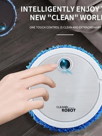 🤖 مكنسة المسح الروبوت الذكية تعبت من تنظيف الأرض يومياً؟   خلي الروبوت...