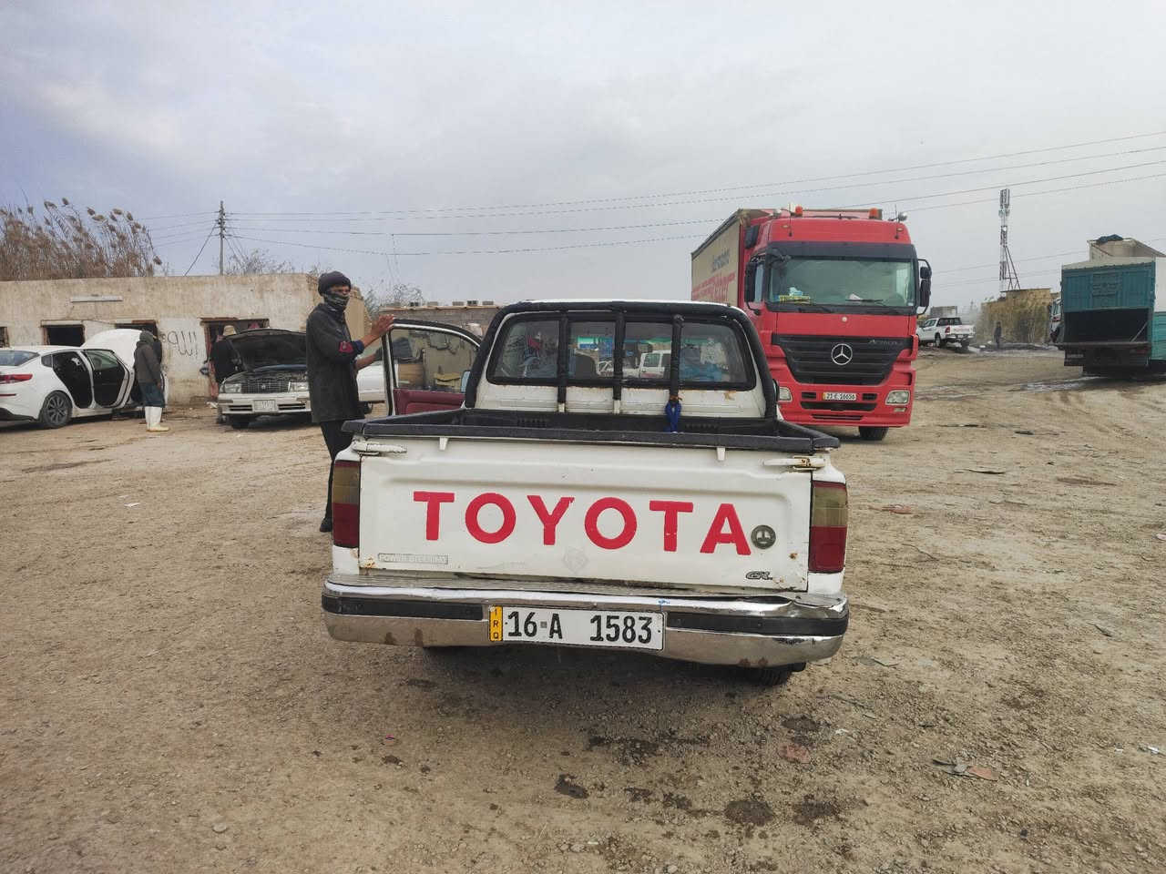 السلام عليكم 
بيكم موديل 2004للبيع 
رقمه قادسيه دولي  تحويل مباشر
تخم تاير  حداديه مكينه كير
جام كهرباء 
العنوان ذي قار قضاء الفجر 
غير متواجد ع النت 
الاتصال ***********
