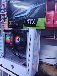 تجميعه مستعمله للبيع I5 12400F RAM 16 3200 HZ DEEP COOL AG400 RTX 3060...