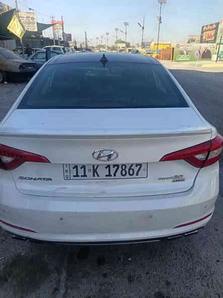 السلام عليكم
سوناتا للبيع موديل 2015  فول مواصفات سبورت لمتد حادثها صندوق جاملغ خلفي محرك كير تبريد خير من الله
السونار: مرفق مع الصور

السعر: ١٢٥

المكان بغداد البياع الشرطه الرابعه

الهاتف ***********
