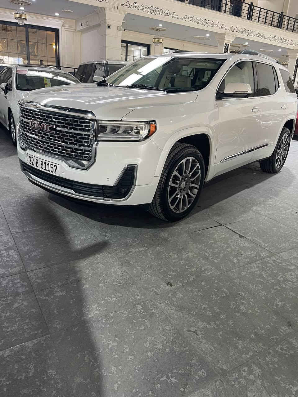 مرحبا البيع جي ام سي اكاديا المواصفات دينالي يعني فول فول 1/1 رقم اربيل موديل 2022 محرك 4 سلندر تيربو ضررها جاملغ أمامي صبغ بجم كبس امامي +خالفي المكان اربيل ***********
