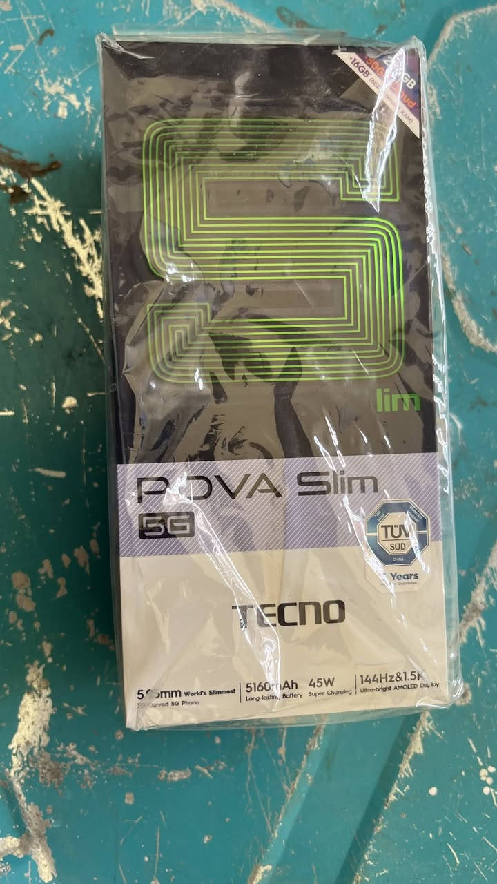 TECNO POVA Slim 5G صارلي 13 يوم من اخذته 340 واني رايده 290 الشراي يتصل *********** واتس
