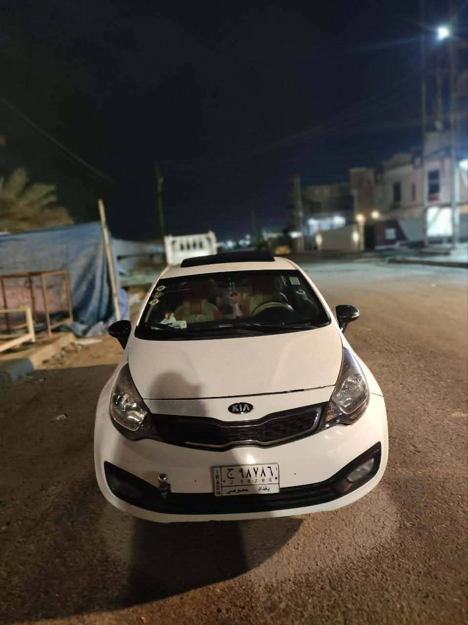 السلام عليكم اخوان
كيا ريو موديل 12 خليجي بيه قطعتين صبغ فقطط رقم بغداد فوللل مواصفات حداديه خير من الله كير ومحرك وصدر بلايلون تدفئه وتبريد حيل حلوه السياره أحله من الصور السعر 95 وبيه مجال حك جيتك للاستفسار الاتصال ***********🤍
