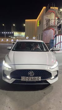 ام جي جيتي موديل ٢٤ سياره مكفوله كفاله عامه بيه فقط بارد اصبع واحد بخش...
