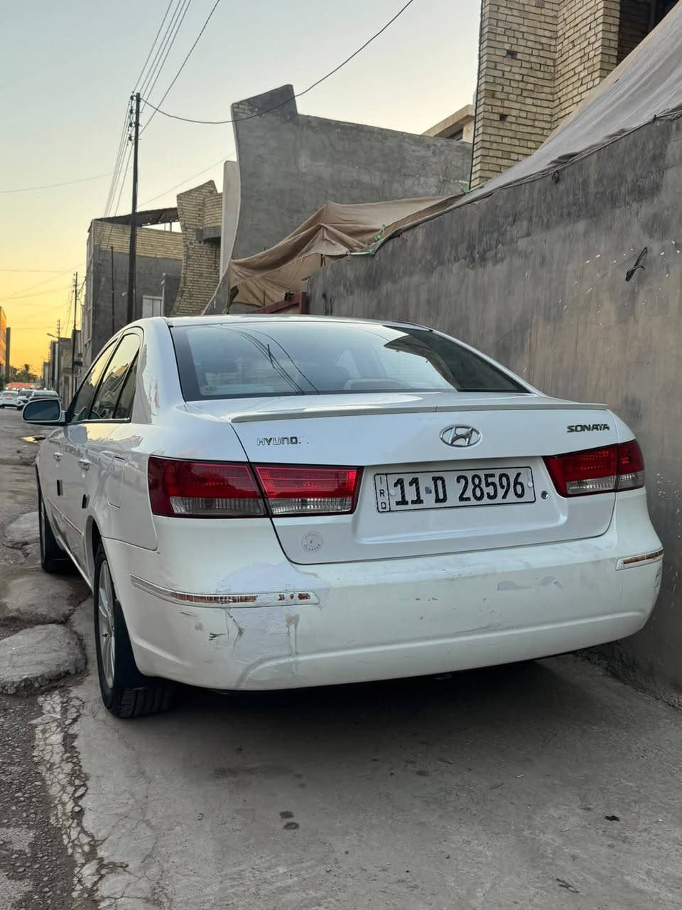 السلام عليكم سياره سوناتا موديل 2009 خليجي محرك 2400 رقم بغداد  مكاني الدورة الشراي يتصل عل رقم ***********

