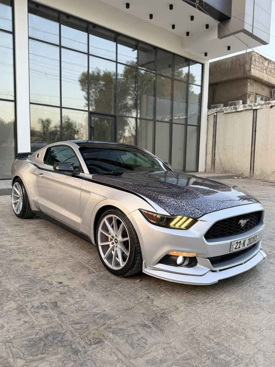 السلام عليكم 
موستانك  V6 موديل 2017 

رقم سليمانية مميز باسمي

كير مكينه مكفولات 
صدر جديد + تخم ويل فوسن  +تاير جديد  

مسويلها ادامة كامله لمنضومه البانزين 
برمجة يم طلال 
 دشبول ولا كلوب مشتغل بي

حادثها جاملغ وبنيد وبالعراق بيها قطعتين صبغ اني ابيع حزام + صور حادثها بالمنشور

السعر 128 وبي مجال للشراي 

مكاني بغداد حي الجامعة 
رقمي ***********

