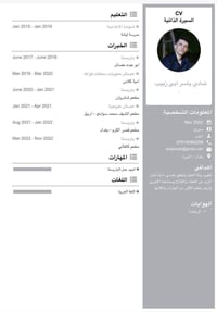 شيف باريستا سوري متفرغ عن العمل في الرمادي  بارد وحار حلويات كريب وافل...