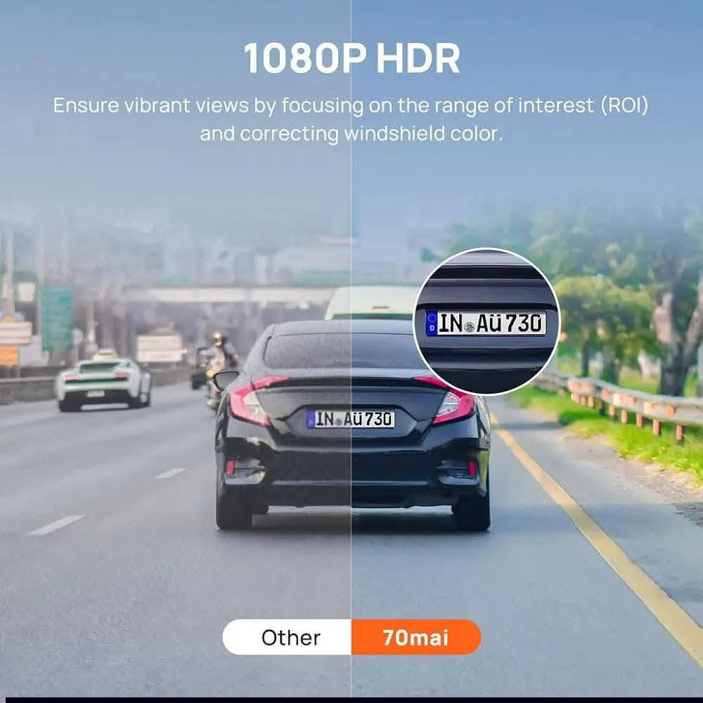 كاميرا سيارة 70mai Dash Cam M300 – الأصلية (شاومي) – كامرة أمامية فقط
السعر: 80 الف فقط وبي مجال

المواصفات:
• دقة تصوير 1296P HD (أعلى من Full HD)
• عدسة واسعة 140° درجة لتغطية أكبر للطريق
• رؤية ليلية قوية بتقنية WDR + 3D DNR
• تسجيل تلقائي عند التصادم (G-Sensor)
• تسجيل حلقي يحذف أقدم الفيديوهات تلقائيًا عند امتلاء الذاكرة
• وضع الوقوف Parking Mode (يتطلب كابل طاقة إضافي)
• اتصال Wi-Fi مع تطبيق 70mai لمشاهدة وتحميل الفيديوهات
• دعم كرت ذاكرة حتى 128GB (Class 10 أو أعلى)
• تصميم أنيق وصغير لا يعيق الرؤية

ملاحظة:
اخواني سبب البيع بعت سيارتي
ومالحكت اركبها بسبب التأجيل المستمر
وأغلب وقتنا صار للعمل

السعر بي مجال
وصل الشراء موجود


**إذا كنت صاحب هذا الإعلان وتريد حذفه لأي سبب، رجاءا أرسل رسالة إلى الدعم الفني**