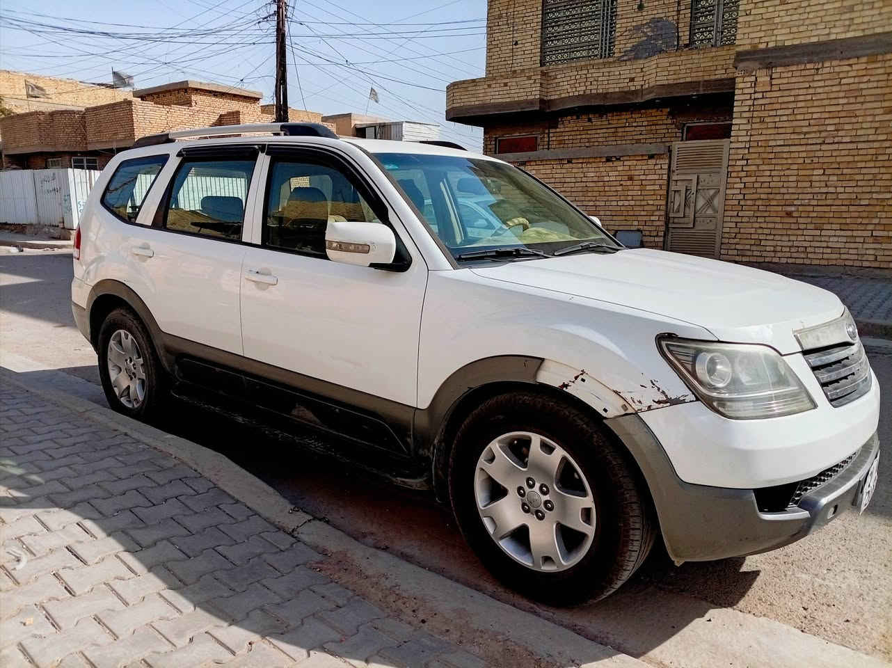 مهافي 2012
مكاني بغداد (الحسينيه)
ضرر جاملغ الايمن فقط 
السعر:120
الاستفسار اكثر :  ***********
