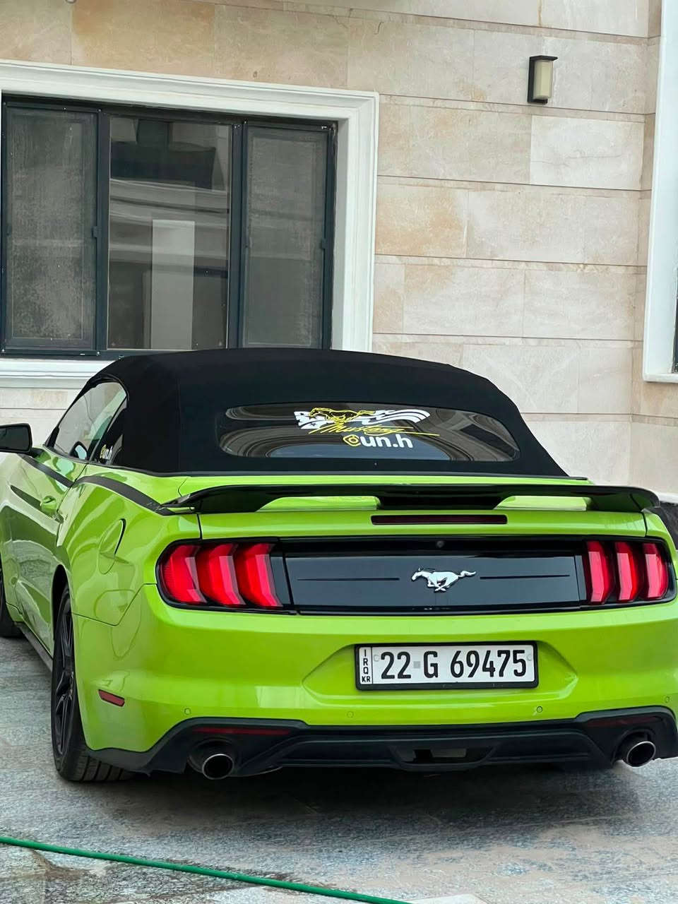 Ford mustang 2020 ecobost
فورد موستنك 2020 ايكو بوست كشف 
لون اخضر فسفوري بلادي
نسخة ال55th

فول مواصفات للاخير 
دشبول سبع اللوان 
عينة سبع اللوان
شاشة سنك 3 
اشارات وتدفئة بالمراية 
كشنات جلد تدفئة وتبريد 
وكل مواصفات الفول بيهة
تبريد ثلج 
كير ومكينة بالجيس 
عليهة كت كامل RTR
جنح RTR
السيارة مسويلهة ادامة كاملة ما تصرف عليهة اي شي
السعر148 وبيه مجال بسيط للشراي
عندك اي سؤال اتصل على رقمي 
وبخدمتك *********** البصرة, العراق
