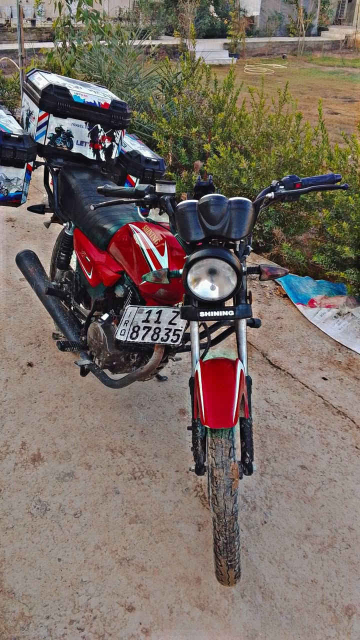 السلام عليكم شاينك موديل 2023 نازله قبل شهر درجه جديده برغي ممفتوح بيها
مرقم بغداد باسمي تحويل ثاني يوم 
السعر ( مليونين و 300  ). مدينة الصدر ( *********** )
