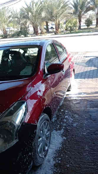 السلام عليكم للبيع نيسان فيرسه موديل ١٨ الون ماروني رقم بابل بسمي مكفوله من الضربه بيه مكانات صبغ بس سياره جديده بس كيره كايم نبيع على وضعه للتواصل هاذا رقم صاحب السياره *********** السعر ٨٥ بيه مجال
