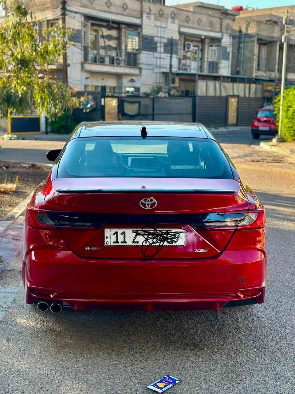 🚗 للبيع
تويوتا كامري XSE موديل 2025 

🌍 المدينة –  بغداد - حي العامل 

ماشيه قليل 9000(Mi)

✅ المواصفات :

✔️ موديل: 2025

✔️ الفئة: XSE (سبورت

✔️ الحالة: نظيفة جداً

✔️ ممشى: كم

✔️ ويل  قياس 19 إنچ (سبورت)

⚙️ المحرك:

✔️ 4 سلندر

✔️ سعة 2.5 لتر

✔️ هايبرد (Hybrid)

✔️ صرفية وقود ممتازة جداً

كير أوتوماتيك

✔️ شاشة وسطية كبيرة (Touch)

✔️ شاشة عدادات ديجيتال

✔️ Apple CarPlay + Android Auto

✔️ بصمة تشغيل + دخول بدون مفتاح

✔️ مقاعد جلد رياضية

✔️ تحكم كهربائي بالمقاعد

✔️ تدفئة وتبريد مقاعد

✔️ تحكم ستيرن متعدد الوظائف

✔️ نظام صوتي عالي الجودة

✔️ شحن لاسلكي

✔️ منافذ USB متعددة

✔️ مكيف ثنائي المناطق

✔️ كاميرات 360 درجة

✔️ حساسات أمامية وخلفية

✔️ مثبت سرعة ذكي

✔️ نظام المحافظة على المسار

✔️ تحذير النقطة العمياء

✔️ نظام الفرملة التلقائية

📌اي ستفسار ***********:
