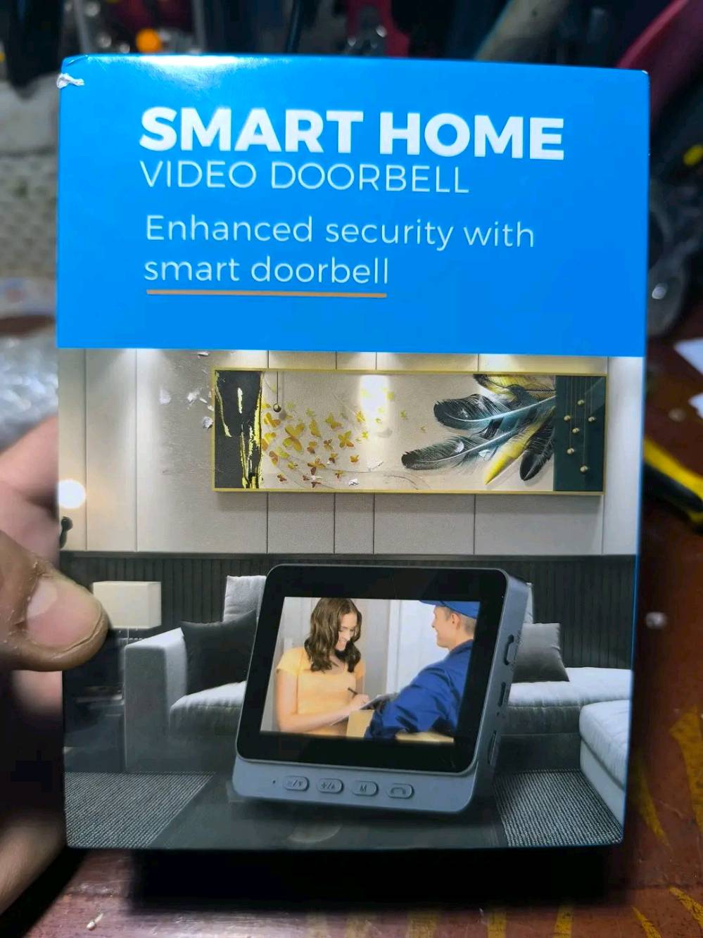 جرص باب الكتروني شاشه