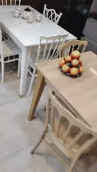 ميز طعام تركي تفصال خشب درجة أولى أمانة الله ورسولة مع 4 كراسي السعر 1...