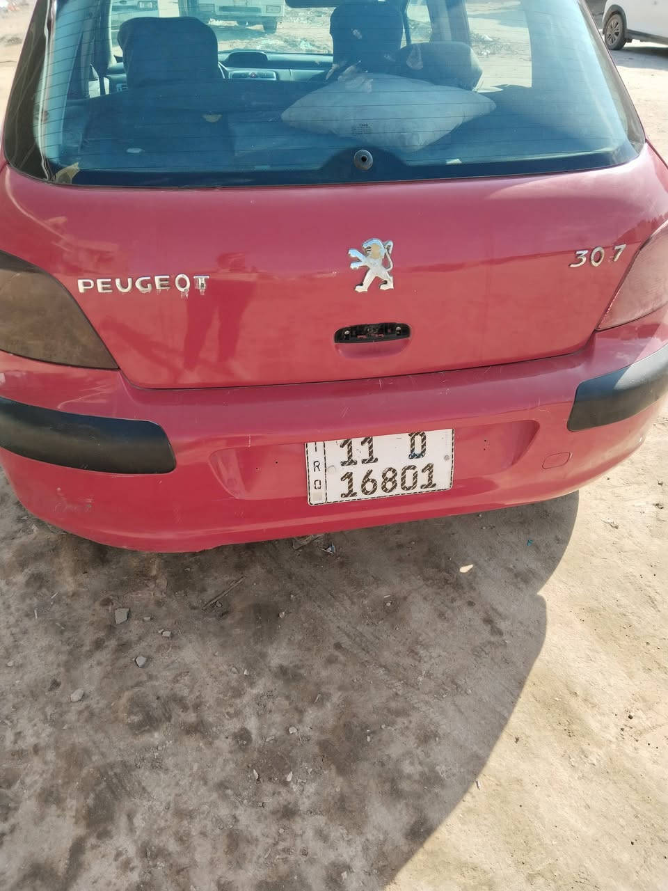 سلام عليكم. بيجو 307 م 2005. رقم بغداد نگليزي كفاله من الضربه مكينه حاويه گير نظيف حداديه تمام كهربائيات كلها شغاله مكان السياره ديوانيه الإتصال ***********. السعر ٣٨
