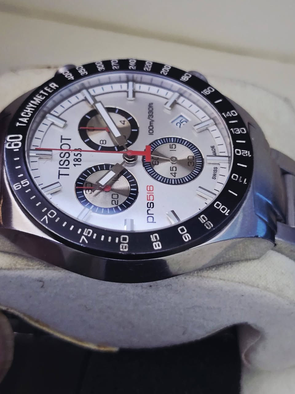 تيسوت
سويسري بطاريه 
كونوكراف ستوب وتش سناتر شغاله 
جام زفير 
سير ستنل ستيل اصلي 
نظافة تامه 
قطر ٣٣
١٥٠ دولار 
المكان اربيل 
يوجد توصيل 

Samer Akeel AlJboory 

https://www.tiktok.com/@samerakeelwatch?_r=1&_t=ZS-92XzzfzgLln


**إذا كنت صاحب هذا الإعلان وتريد حذفه لأي سبب، رجاءا أرسل رسالة إلى الدعم الفني**