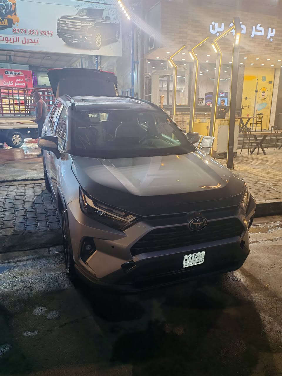 راف 4 XLE
موديل 2024
وارد امريكي هايبرد
فول مواصفات
فتحه سقف
كشنات جلد
كشنات كهرباء
كشنات تدفئه وتبريد
تشغيل عن بعد
صندوق كهرباء
حادث دعاميه اماميه ورديترات مع بارد بطرف الباب السائق كما موضح بلصور سياره بدون قطره صبغ
السعر ٢٤٣  رقم مجاني على دوله
مكان بغداد البلديات ***********
