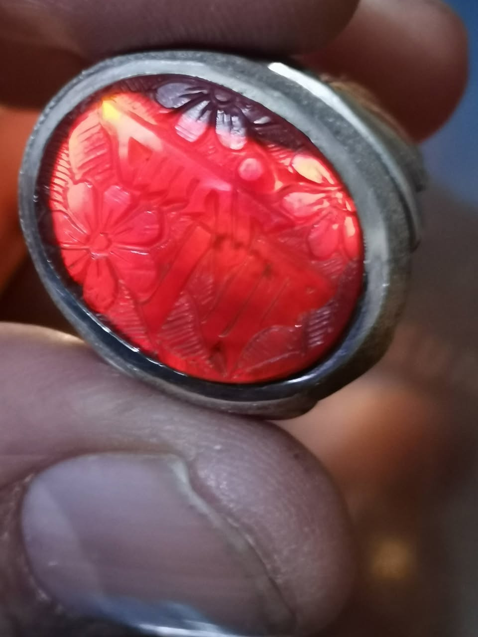 خاتم عقيق يماني مخطوط ( حسبي الله) صياغة يدوية ثقيلة السعر ١٠٠ الف مع التوصيل


**إذا كنت صاحب هذا الإعلان وتريد حذفه لأي سبب، رجاءا أرسل رسالة إلى الدعم الفني**