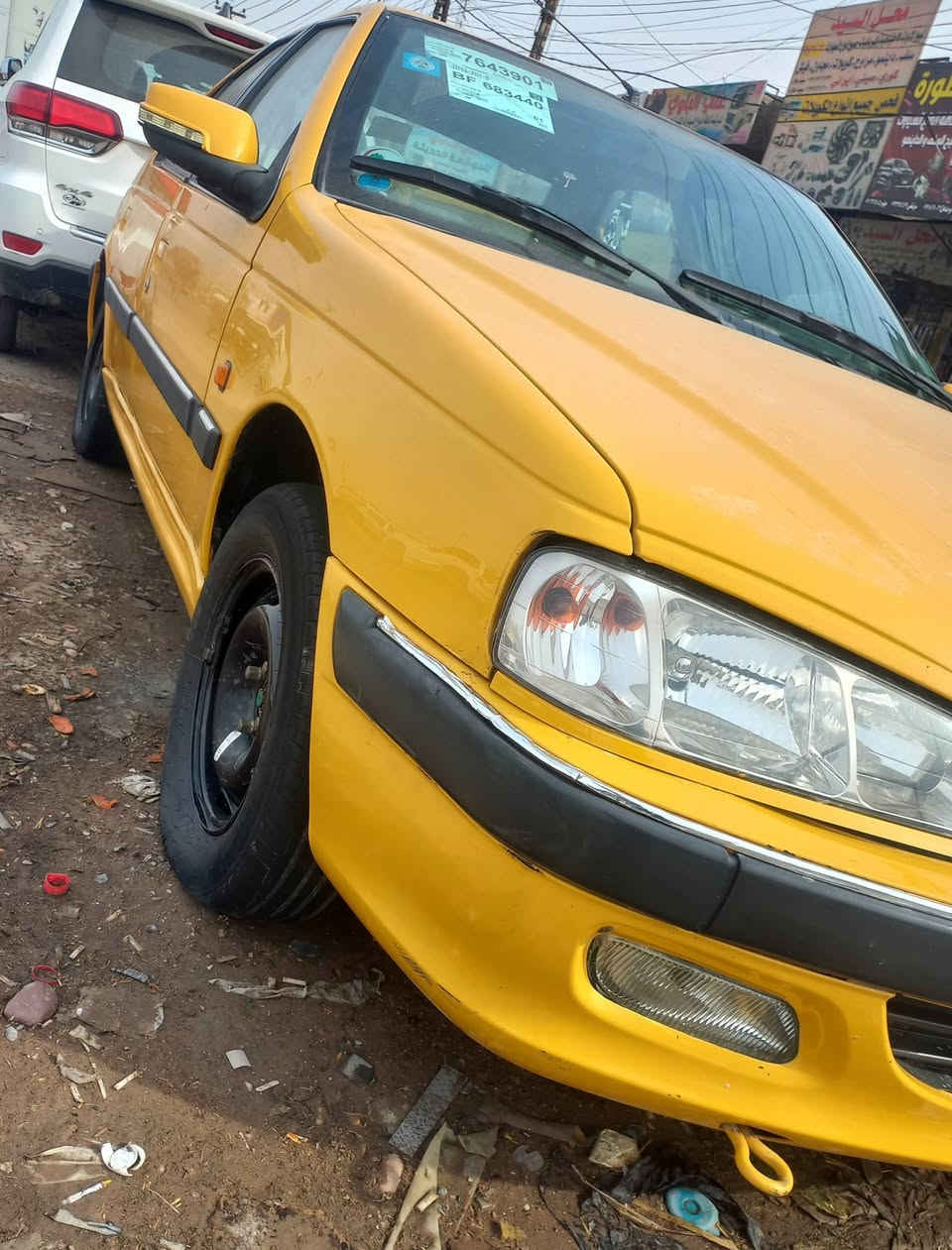 السلام عليكم بيجو بارس 2015 سياره جديده لا ضربه ولا صبغ ولا تبديل كير ومكينه وتخم تاير حداديه الصدر ودوشمه وشاشه كله خير من الله  مكان بغداد السعر 54 رقم الهاتف ***********
