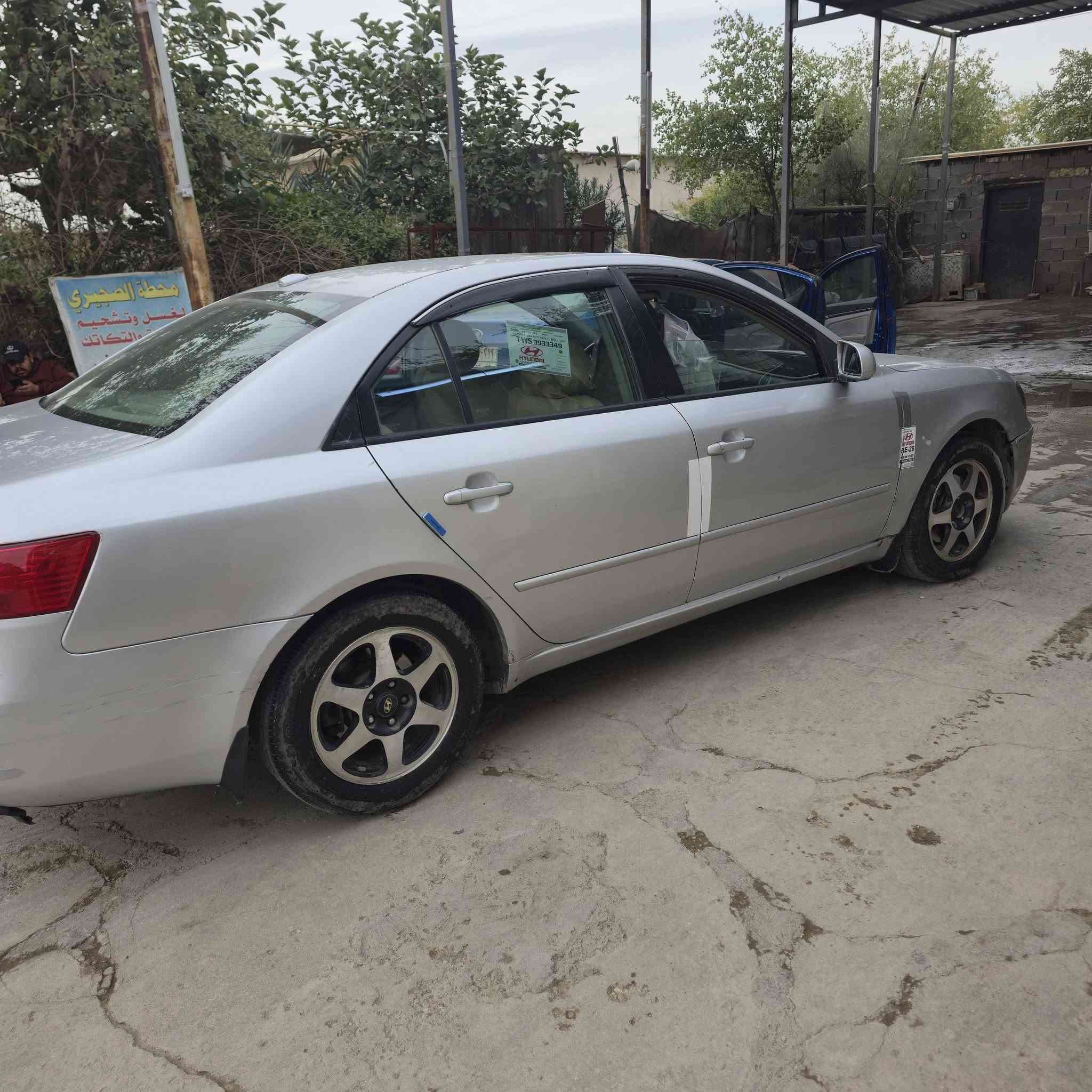 سوناتا ٢٠٠٨ للبيع ٦سلندر مصبوغه ..صدر جديد
تبريد شغال تخم تاير جديد
محرك بي بداية تبخير جدا بسيط
عوزها ترتيب 
السعر ٧٧ 
للاستفسار ***********
