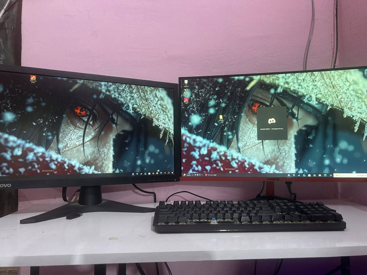 السلام عليكم PC للبيع السعر خاص
العنوان : الناصريه 

R5 3600 box 
B450 m.a asus
Rtx 2060 super gigabyte
Psu 600 watt    XIGMATEK x-power 
Ram 16g 2×8 3200mhz kingspec 
M.2 240g Kingston
ssd 128g kingspec


**إذا كنت صاحب هذا الإعلان وتريد حذفه لأي سبب، رجاءا أرسل رسالة إلى الدعم الفني**