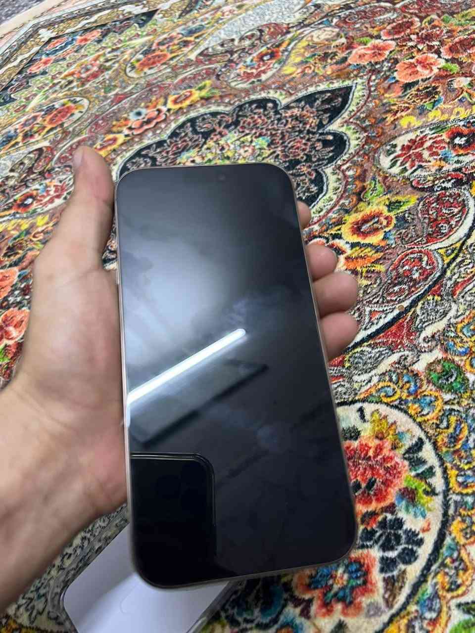 ايفون 16 برو ماكس بطارية 90 ذ 256 نضيف شخط مابي كامل محلقات شرق اوسط للبيع 
واتساب ***********
