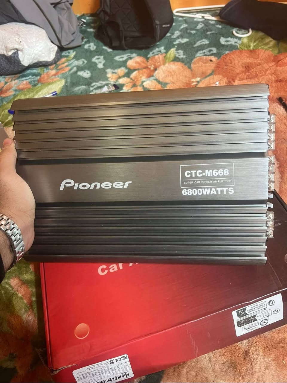 اخوان ابلي فاير ماركة (Pioneer)
ما مستخدم جديد بلكارتون اربع خطوط 6800 WATTS موجود
توصيل جميع المحافظات


**إذا كنت صاحب هذا الإعلان وتريد حذفه لأي سبب، رجاءا أرسل رسالة إلى الدعم الفني**