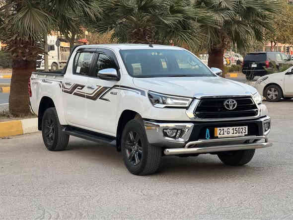 تويتا هايلوكس 2021  الشركه  SAS
بي بوياخ بي سارد
4بستونه
نمونه له جواني 
68هه زار روشتووه
عربي 
تويتا هايلوكش 2021
الشركة SAS
مكفوله كفاله عامه
4صلندر 
بدون صبغ بدون بارد 
كير محرك  مكفوله 
68الف ماشيه
320$بيا مجال
*********** كالار
