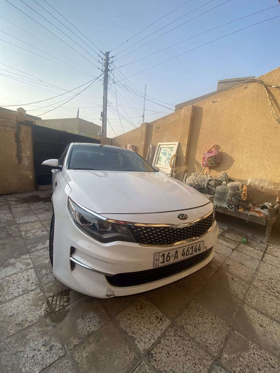 كيا اوبتمه 2016 فول موصفات تدفه تبريد بيه ست قطع صبغ السيارة موجوده بغداد السيارة حلوة ومال جناي 2400 السعر 115 رقم ***********
