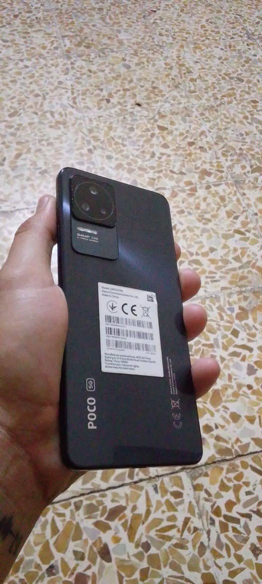 السلام عليكم جهاز POCO F4 للبيع رام 4+8بوبجي 90فريم ذاكره 256جهاز كدام العين نظيف فول سعر 230الف
جهاز كدام العين نظيف فول سعر 230الف 
تواصل خاص 
رقم ***********
