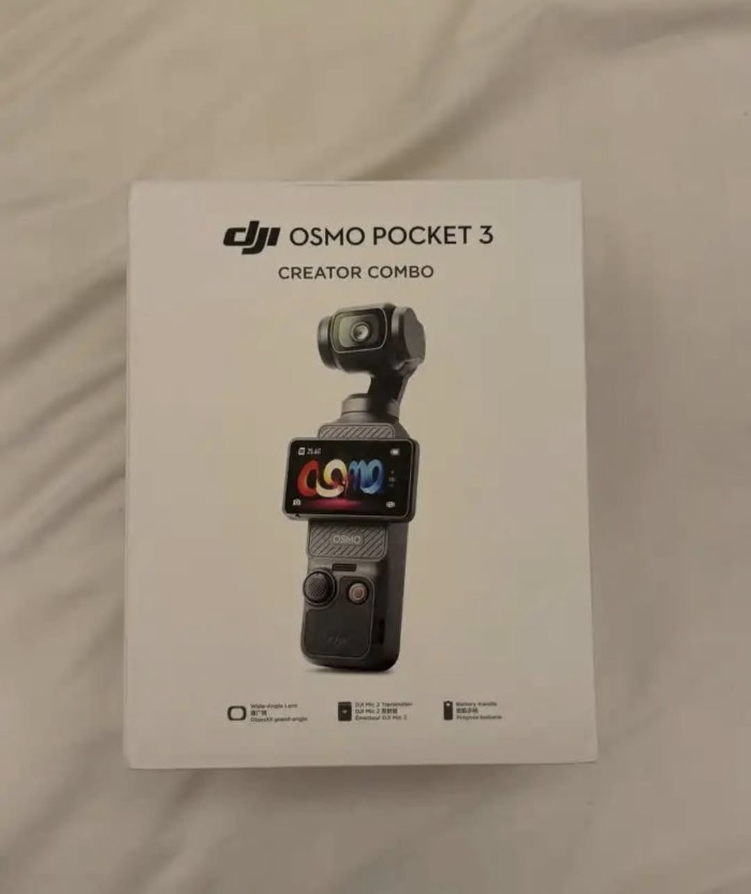 كامرة اوزمو 3 بوكيت فقط مفتوحة من الكارتون غير مستعملةللبيع بسعر مناسب للاستفسار وتساب حصرا +964 781 119 8806


**إذا كنت صاحب هذا الإعلان وتريد حذفه لأي سبب، رجاءا أرسل رسالة إلى الدعم الفني**