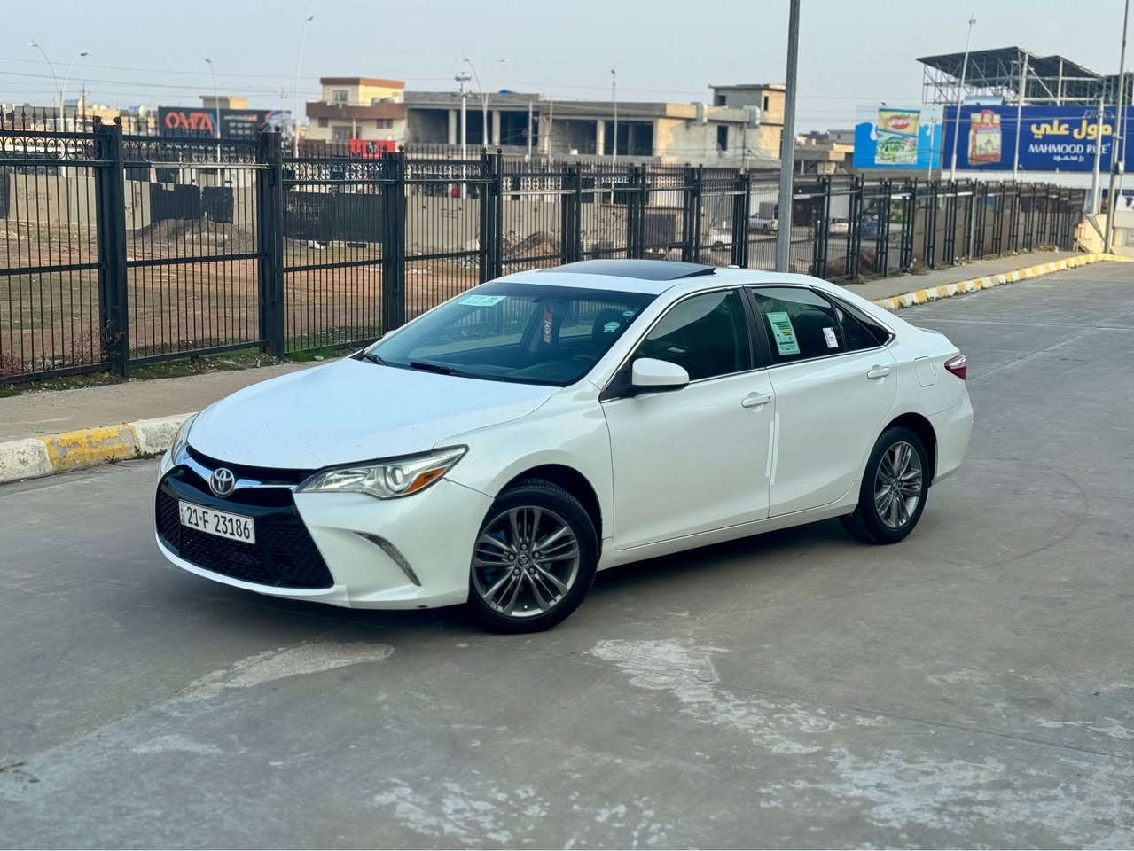 تويوتا كامري موديل ٢٠١٧ 

مكاااان كركوك اسكان 

سعراا ١٣٩   قفل قفل 

بيها  بونيت و جاملغ ضبغ شوية دواخل 
مواصفات فول يعني سلايت كشنات جلد كاميرة فوليوم 
شاشة كبير تحديد سرعة تراكشن  بس بدون بصمة 
محرك ٤ سلندر ممفتوح بدون صوت و بخار و صرف بشرط
سيارة جاهز دعامية ل دعامية بشرط بدون مصرف 
رقم و سنوية و هزة كلشي جديد بشرط وكالة و تحويل 

***********    اسيا
***********       كورك كركوك, العراق
