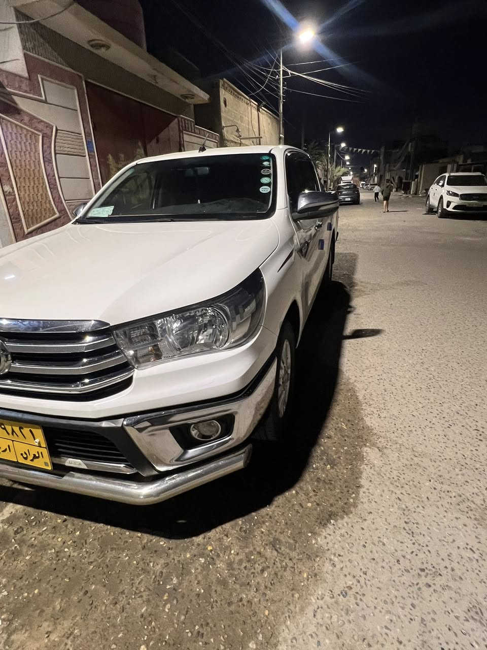 تايوتا هايلوكس مديل 22 فول مواصفات كفاله عده بارد بل جاملغ الخلفي 
،شاشه كبيره + كامره 
،تحكم ستيرن 
،جكات رفع البنيد 
،حساس خلفي 
،أوتوماتيك
،رقم مميز
الاتصال  :***********
