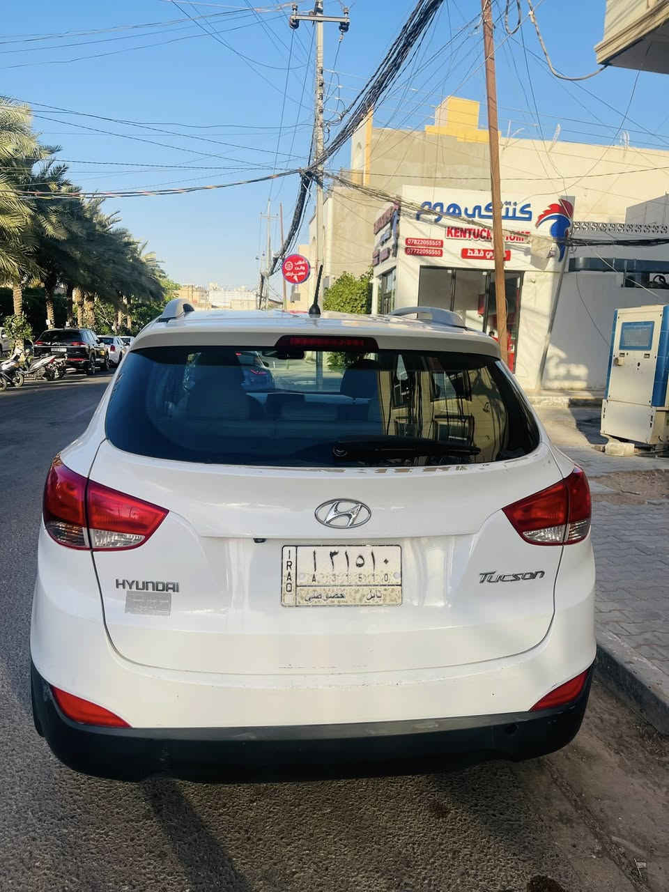 للبيع هيونداي توسان 2013 وارد خليجي 🚗
✅ اللون: أبيض
✅ محرك 2400 
✅ أوتوماتيك (محرك دوش)
✅ الممشى: 240 ألف كم
✅ رقم بابل وباسم المالك

السيارة مرتبة جدًا واستخدام شخصي، كلشي بيها شغال وما تحتاج أي مصروف.
بيها بنيد مصبوغ وبابين جهة السايق اثر شخوط.

💵 السعر: 130 ورقة وقابل للتفاوض بالمعقول بعد المعاينة.
📍 المكان: كربلاء

للجادين فقط:
📞 ***********

والصور مرفقة بالمنشور.

