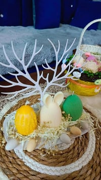 سلات شموع • شموع بيض • حسب الطلب