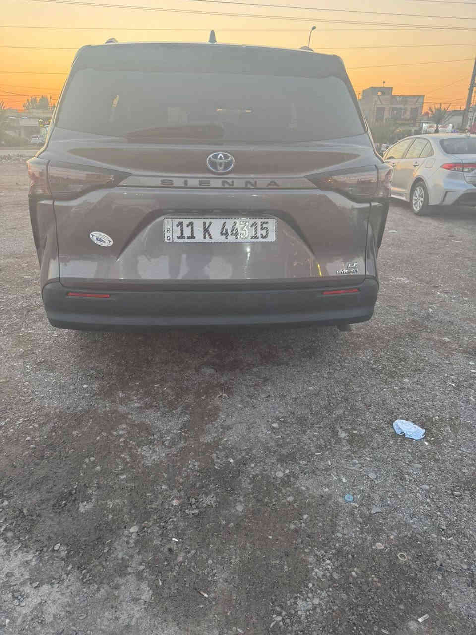 السلام عليكم للبيع فقط تويوتا سينا هايبرد وارد أمريكي موديل 2024 حادثها موضح بالصوره بنيد مصلح ومصبوغ بدون شواصي بدون لغد بدون ايرباك راديترات مي بلادي شركة السعر 255 ورقه مرقمه بغداد ***********
