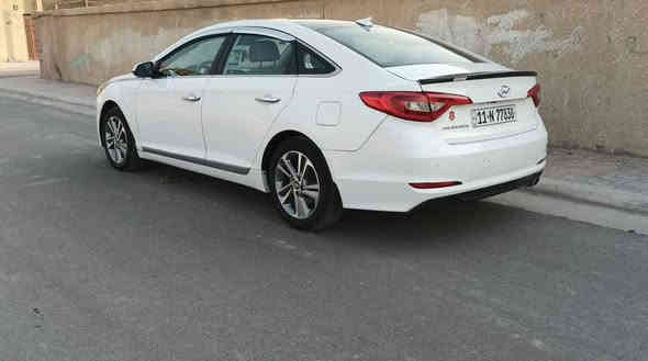 الاستفسار *********** السعر 102 للبيع سوناتا موديل 2016 وارد امريكي حادثه جاملغ وبنيد بدون دواخل ليبل واحد  والعراق صار تكشير ونصبغن 3قطع بدون كل داخل دواخل مكفوله كير محرك حداديه تبريد مكفولات محرك 2400 موصفات نص فول رقم بغداد نكليزي سنويه وهزه جدد السياره كلش حلوه السعر 102
