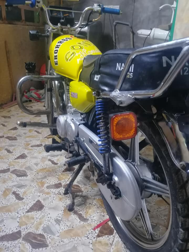 السلام عليكم درجة البيع  موديل اربع ٢٠  اربع قير بيها ثلاث اوراق سعر الدراجه 550 ملي ار العاب الهاتف*********** واتساب سبع البور
