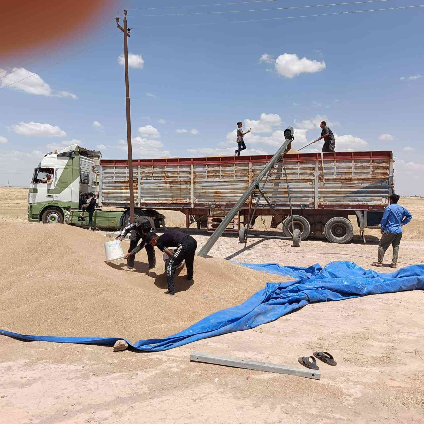 يوجد برينه تحميل حنطه   متواجدين من الناعمه حمرين   تا كصيبه معيبدي ادور العلم   للفتحه على مدار 24ساعه للاتصل ***********
