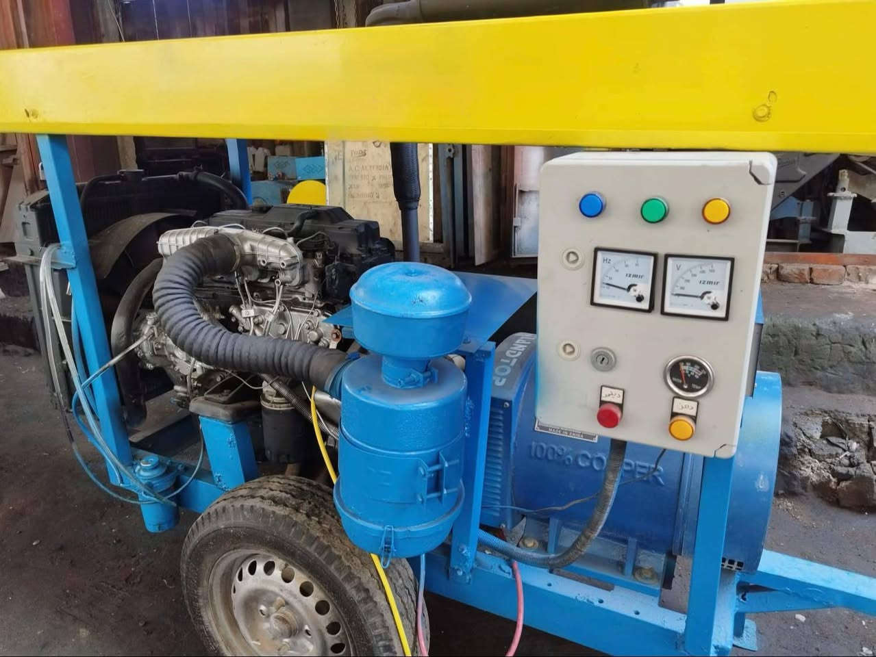 يالله 

مولدة كيا بنكو 3000 تولید 30 كيفي ثري فيز كامل مكمل مع ضمان الفحص بسعر مليونين دينار يوجد توصيل عند الانتفاق المكان بابل شارع 30 الاستفسار *********** واتس اب
