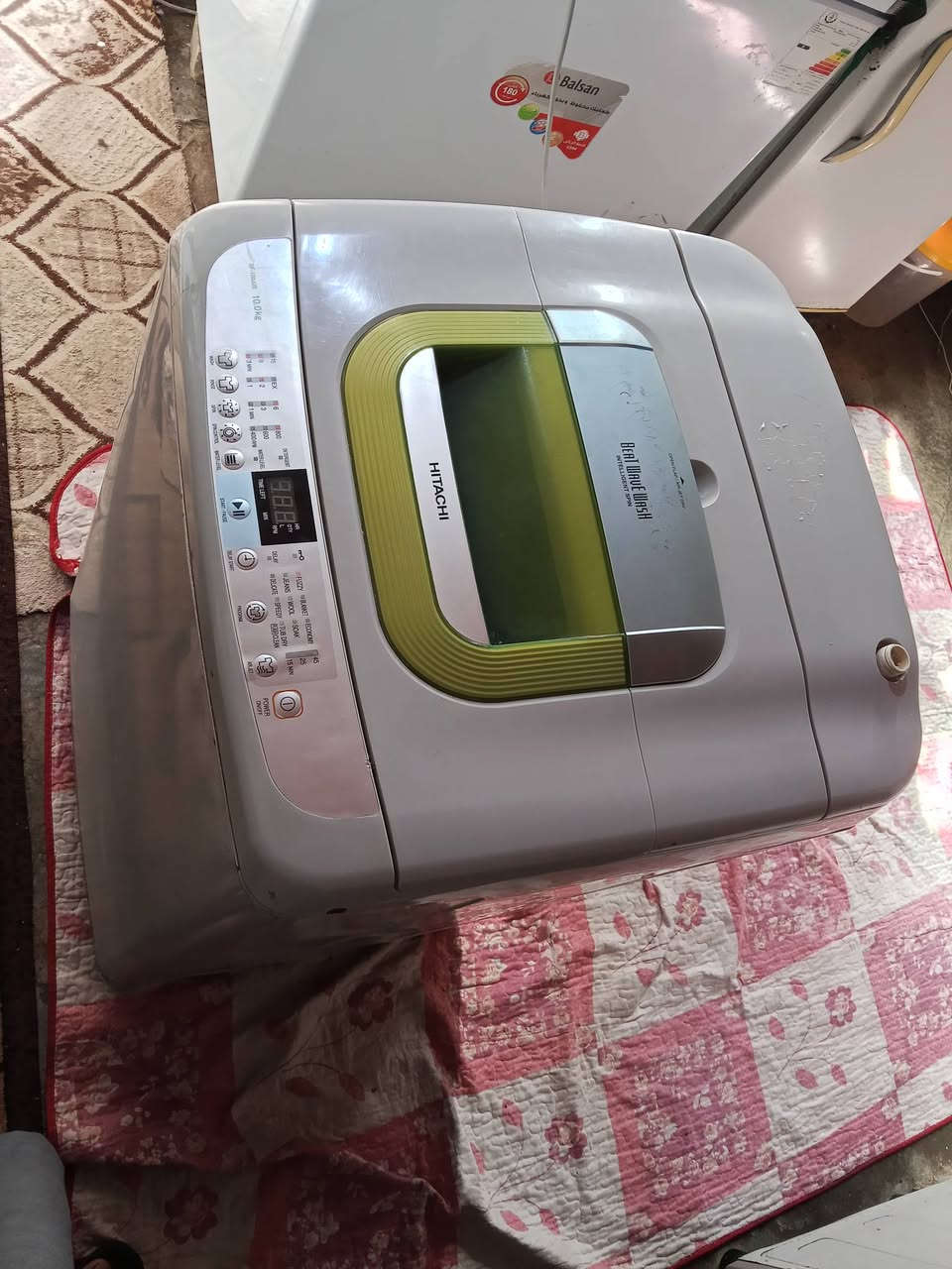 السلام عليكم غساله أوتوماتيك نوعيتها @هيتاشي@ نوعيه جدا راقيه غساله شرط مامصلحه وبعدها بلاديه وكلشي شغال بيها غسل وتجفيف وكثير شغلات بيها غساله نظيفه ومرتبه السعر المطلوب 200 الف وبيها مجال مكان تكريت قريه البعبيد *********** //***********اتصل ودلل
