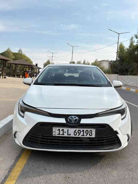 سلام عليكم كورلا هايبرد للبيع موديل 24 فول 133 وبيها حك الجيه مجال بسيط ***********
