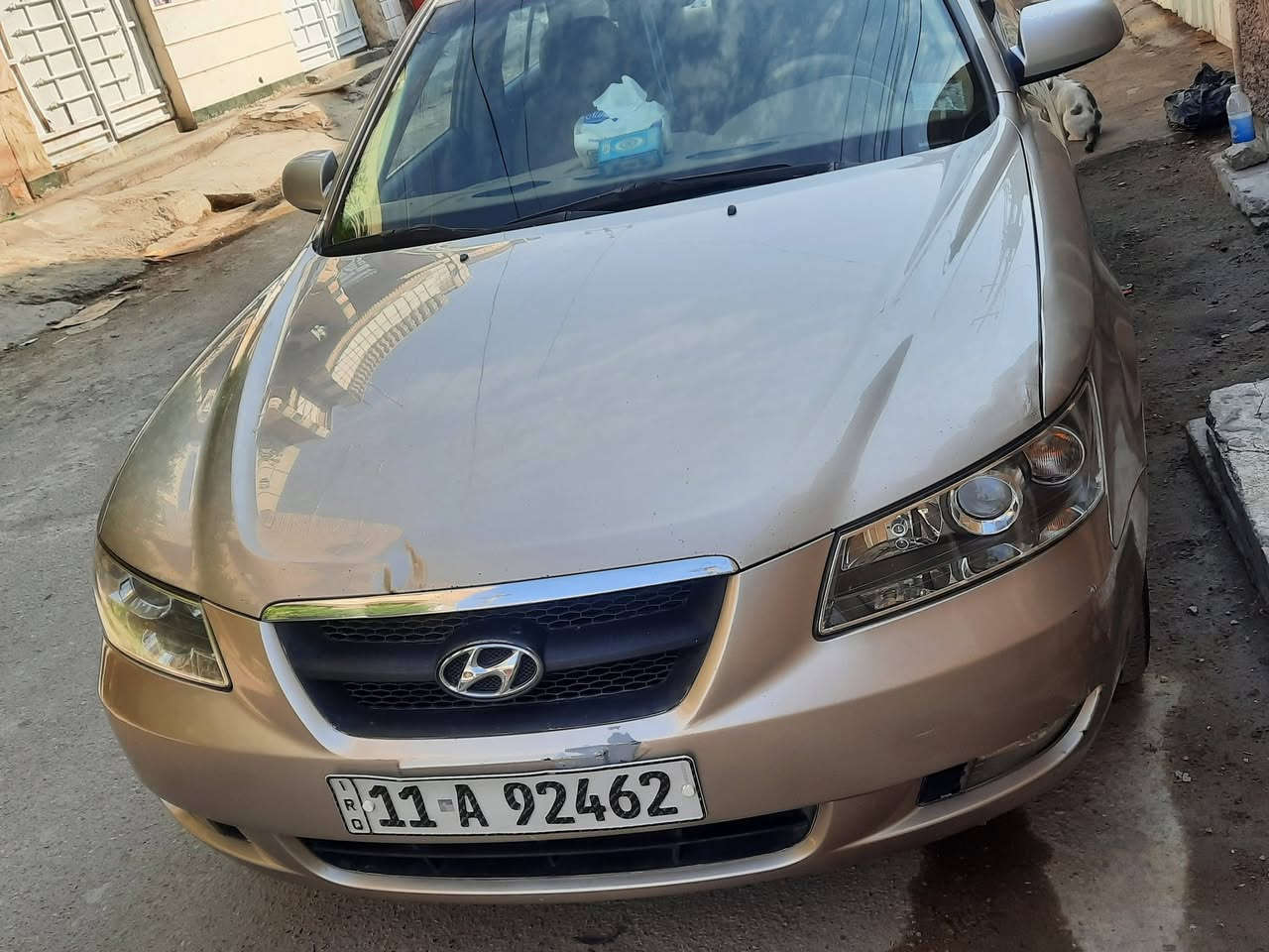 سلام عليكم سوناتا ٢٠٠٨ امريكي فول مواصفات بغداد  بيها ٥ قطع صبغ بلجوانب فقط بدون دواخل محرك ٤ سلندر  جاهزه من كل النواحي السعر ٩٨ ورقه  مكان بغداد قرب مستشفى الشعب  *********** ابو حسن

