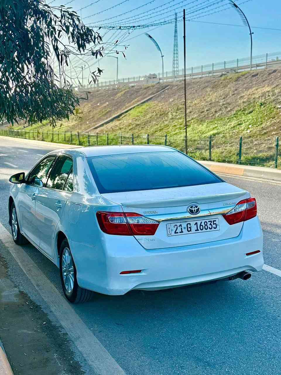 سلام عليكم 
كامري لبيع او مراوس 
موديل : 2013 
سيارة جديدة 
بيهة بنيد صبغ بس 
كير مكية كفالة 
محرك :2500 
سيارة خليجي 
سعر :145$ 
رقم : ‭0771 551 6925‬
مكان: ديالى بعقوبة
